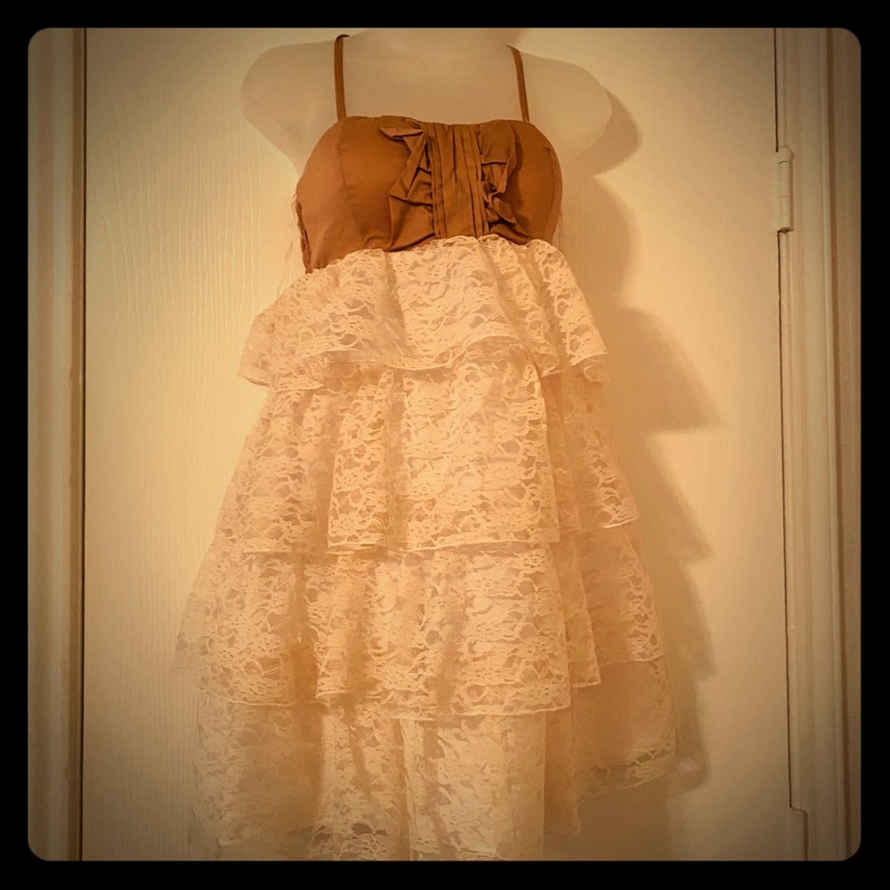 Layered lace top